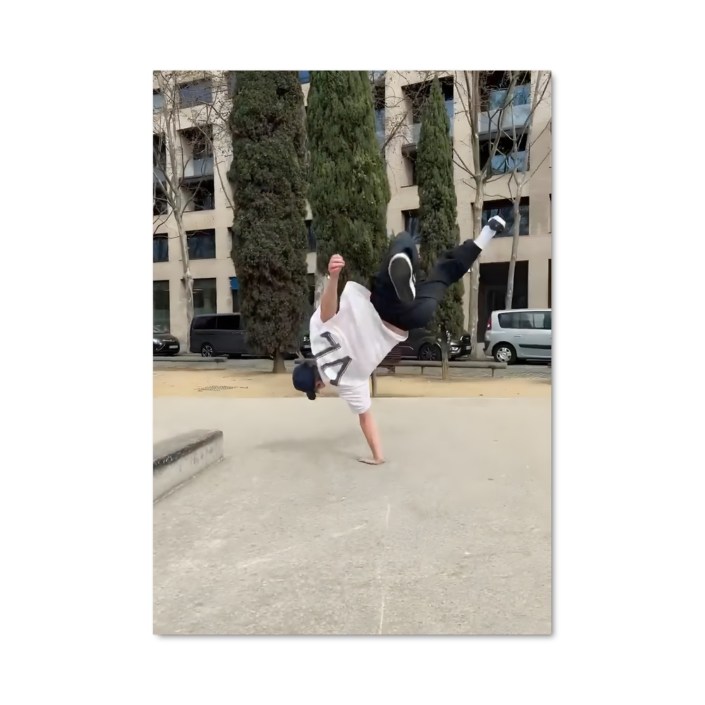 Poster L'Art du Handstand